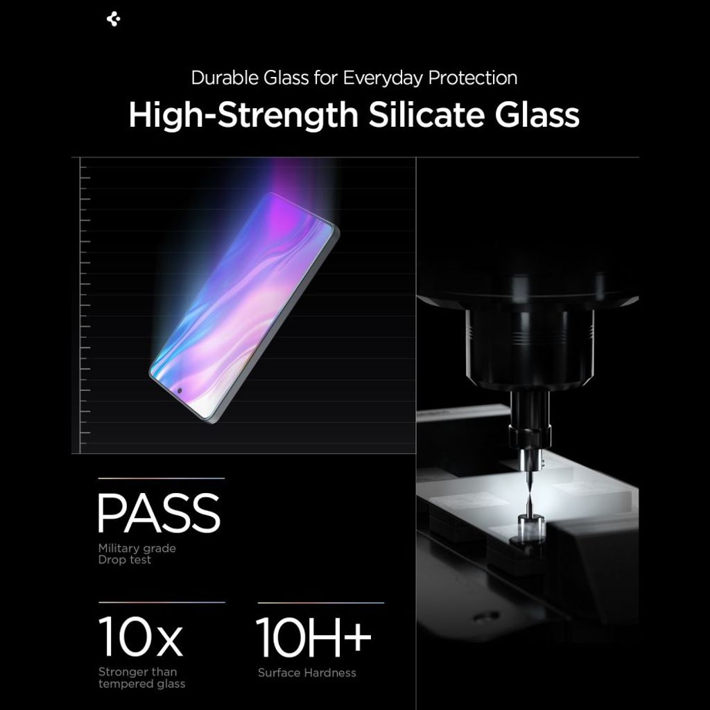 Spigen Glas.tR EZ Fit Pro Anti-reflection Skärmskydd 2-pack Samsung Galaxy S26