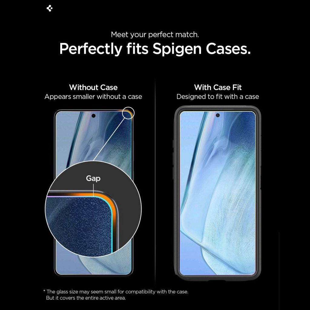 Spigen Glas.tR EZ Fit Pro Anti-reflection Skärmskydd 2-pack Samsung Galaxy S26