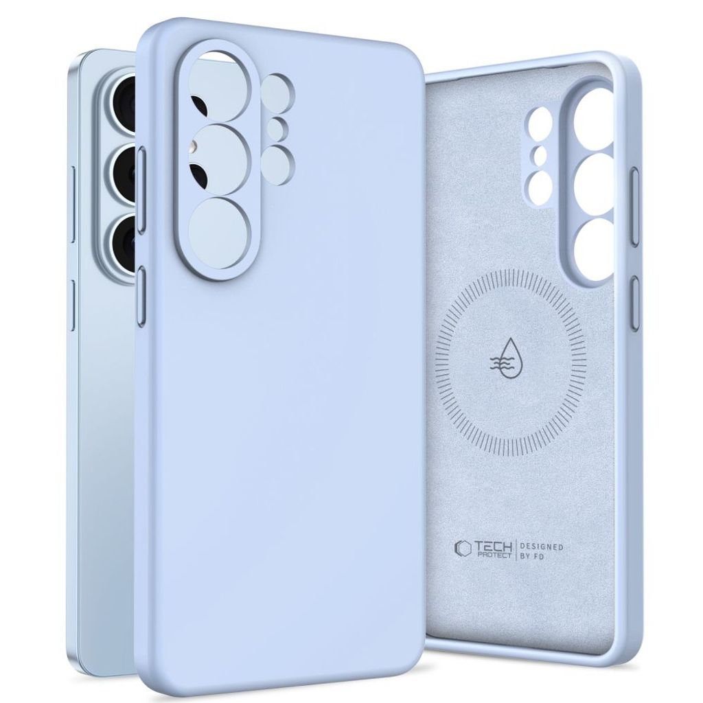 Tech-Protect Silicone MagSafe Skal till Samsung Galaxy S26 Ultra - Blå
