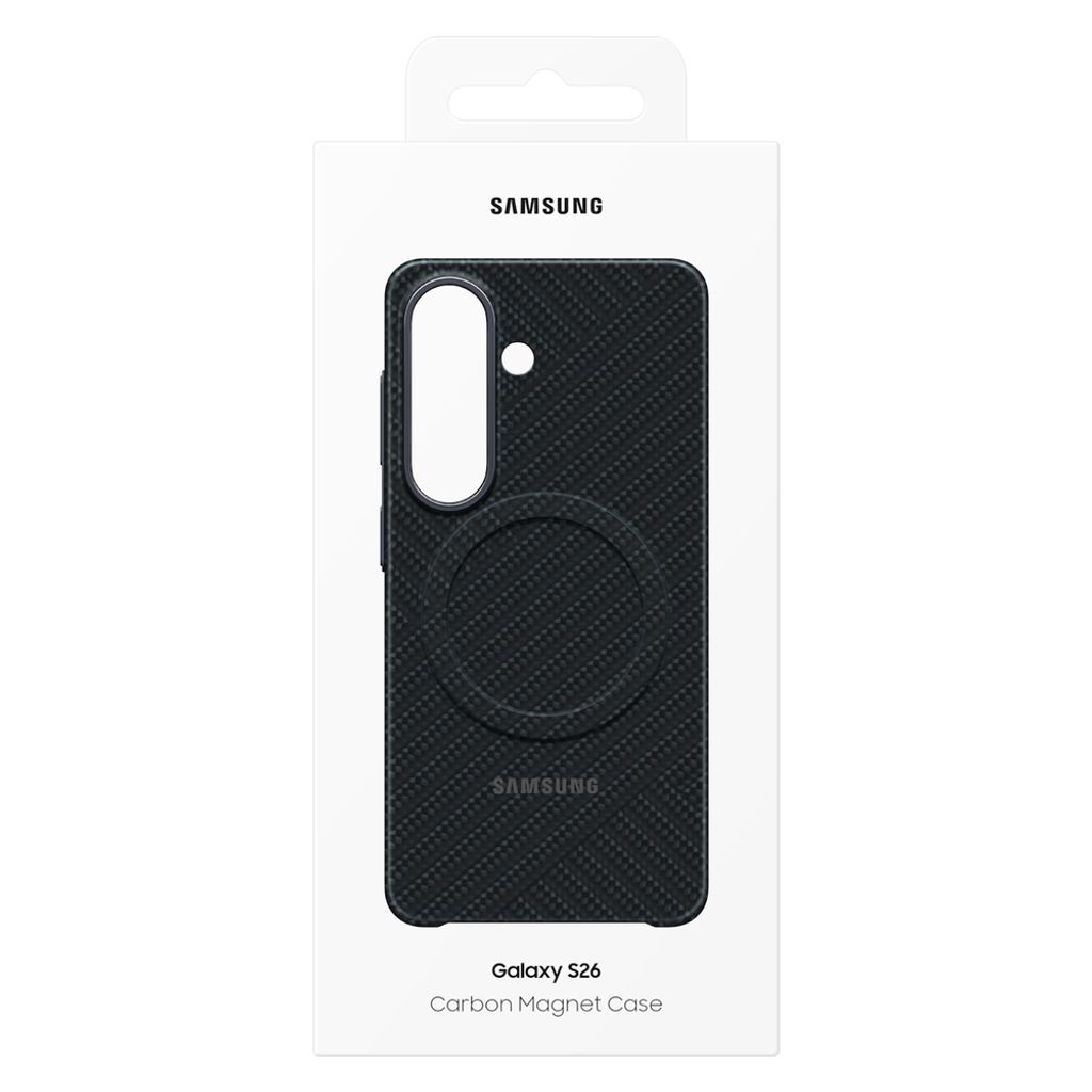 Samsung Carbon MagSafe Skal till Samsung Galaxy S26 Plus - Svart