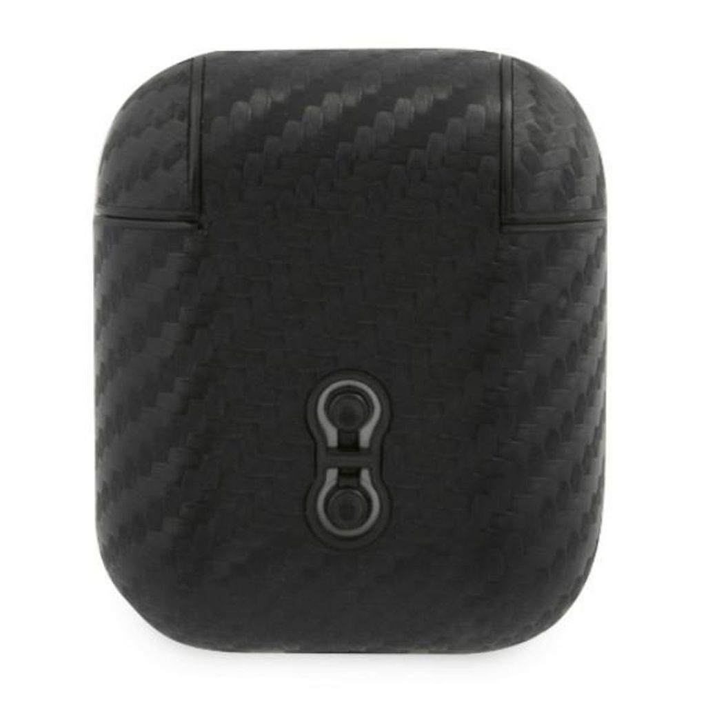 BMW PU Carbon M Etui till Airpods 1/2 - Sort