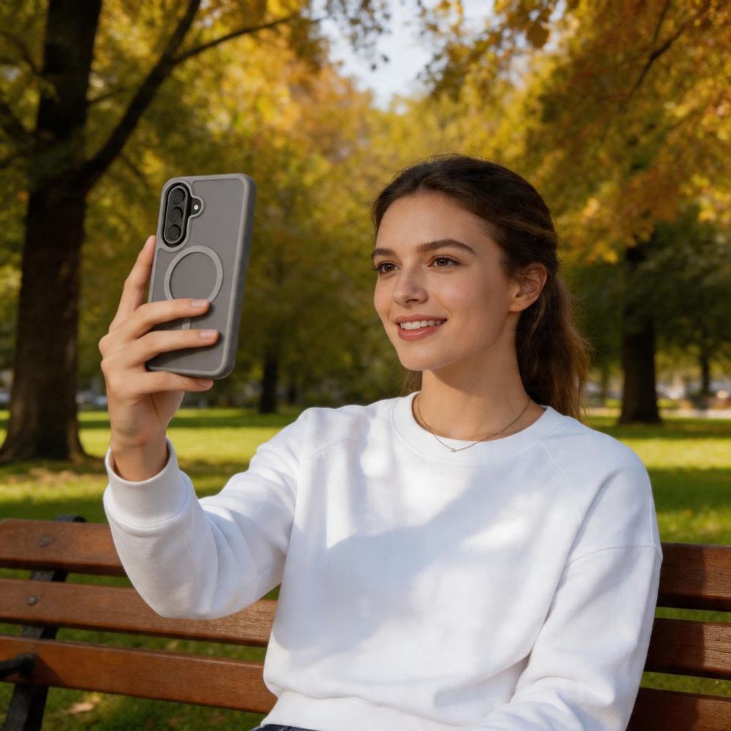 Tech-Protect Samsung Galaxy A57 5G MagSafe Deksel - Grå