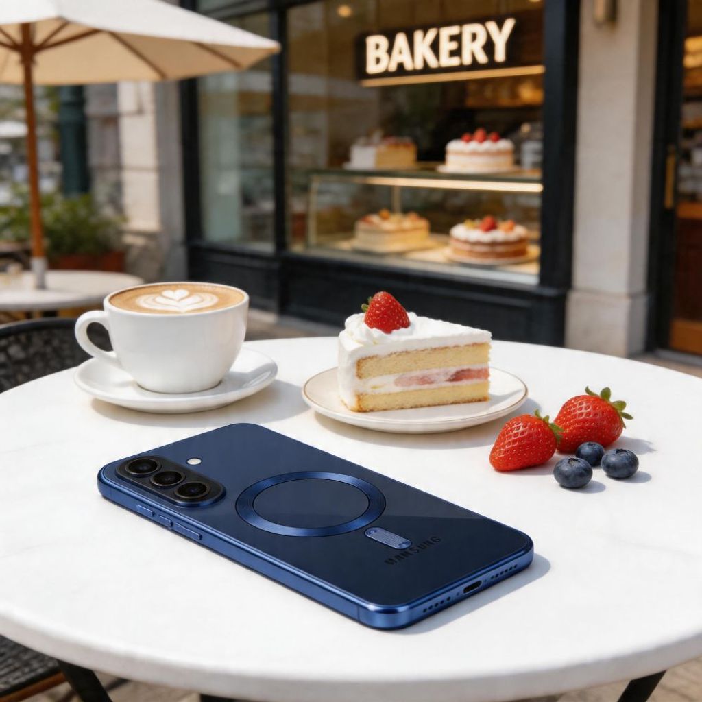 Tech-Protect Samsung Galaxy A57 5G Cover MagSafe - Gennemsigtig Blå