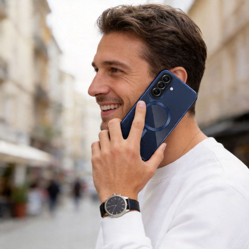 Tech-Protect Samsung Galaxy A57 5G Cover MagSafe - Gennemsigtig Blå