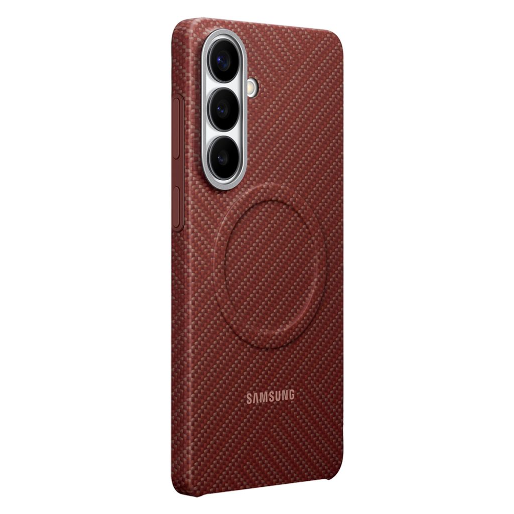 Samsung Carbon MagSafe Skal till Samsung Galaxy S26 Plus - Röd