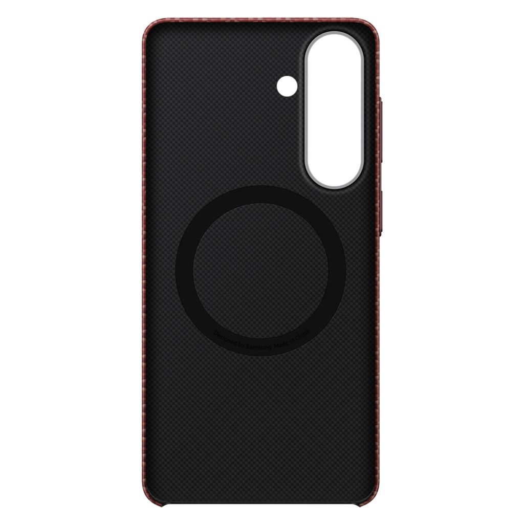Samsung Carbon MagSafe Skal till Samsung Galaxy S26 Plus - Röd