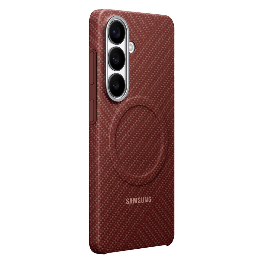 Samsung Carbon MagSafe Skal till Samsung Galaxy S26 - Röd