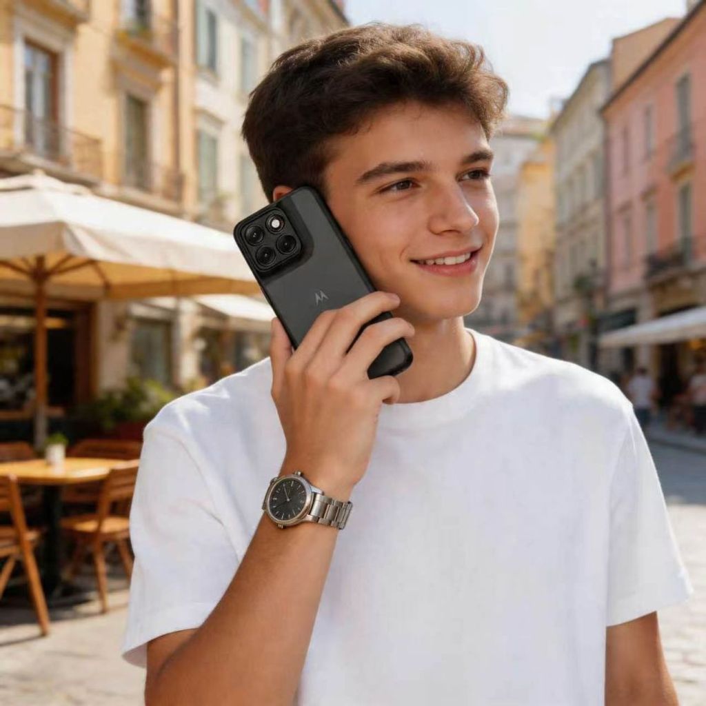 Tech-Protect Motorola Edge 70 Fusion/Fusion Plus 5G Deksel - Svart