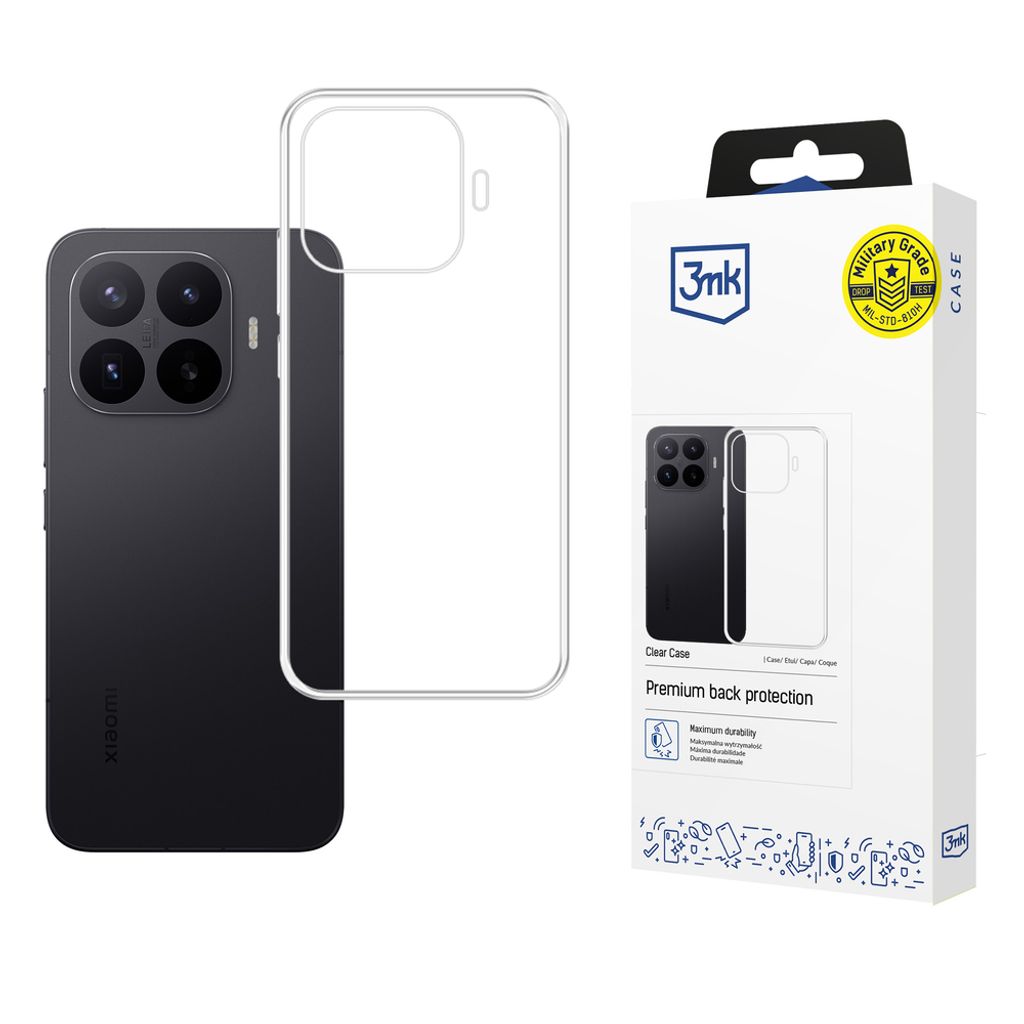 3mk Clear Skal till Xiaomi 17T Pro - Transparent