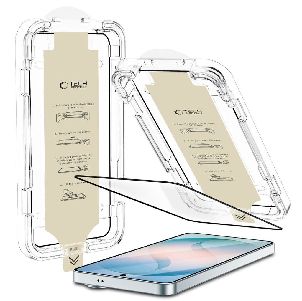 Tech-Protect Quick Set AR+ -näytönsuoja Samsung Galaxy S26 Plus:lle