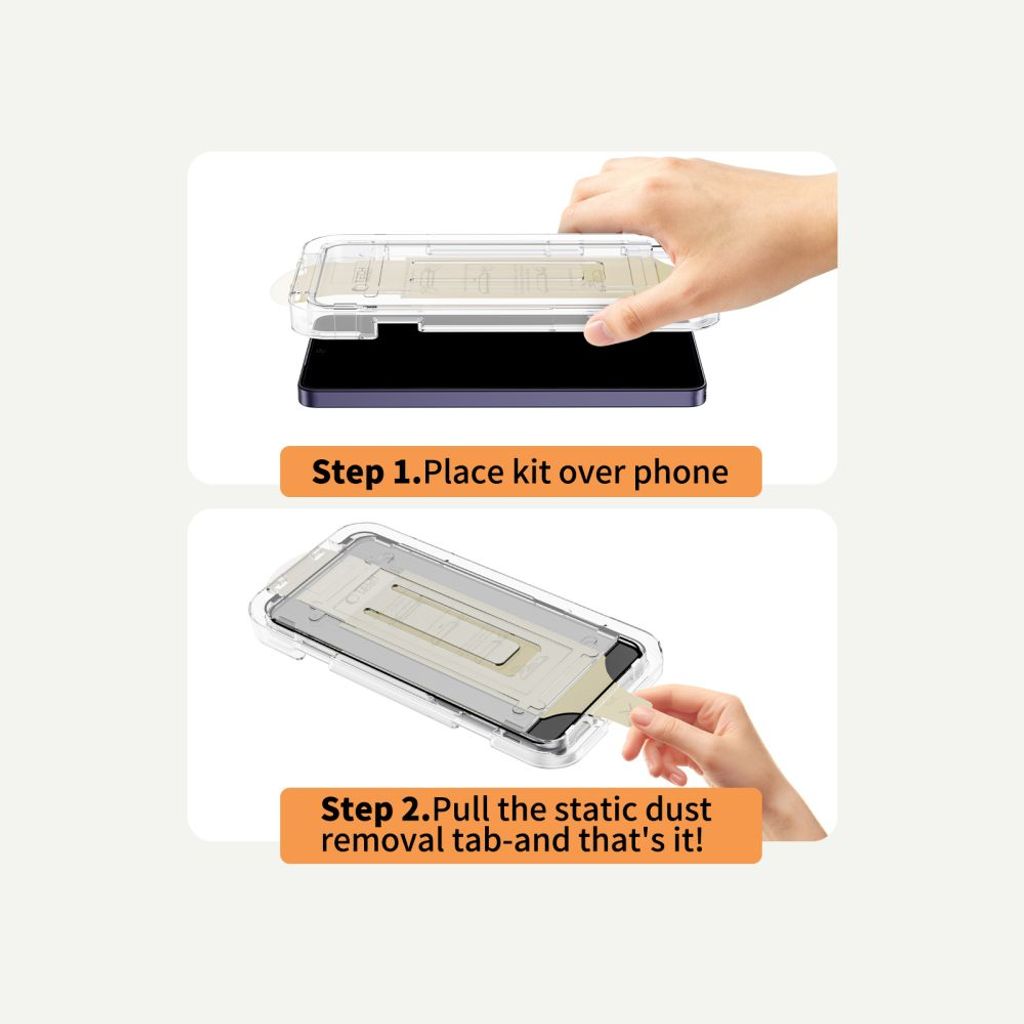 Tech-Protect Quick Set AR+ -näytönsuoja Samsung Galaxy S26 Plus:lle