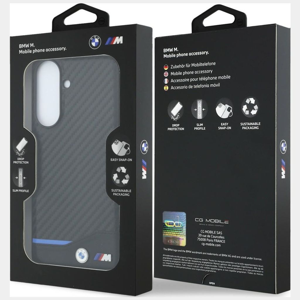BMW M Carbon Cover til Samsung Galaxy A57 5G - Sort