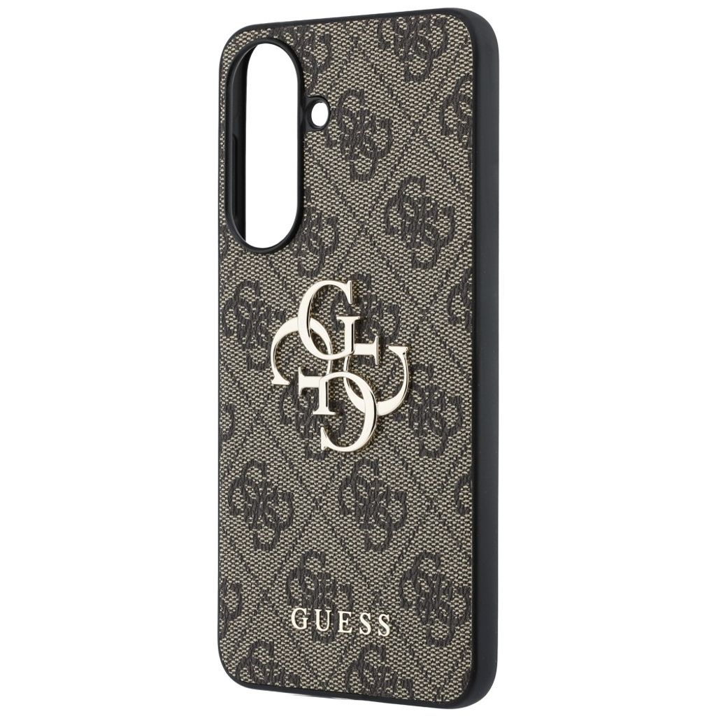 Guess Leather 4G Metal Logo Cover til Samsung Galaxy A57 5G - Brun
