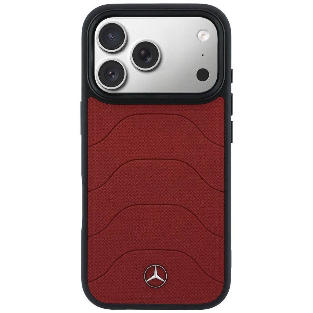 Mercedes Bow Lines MagSafe -kuori till iPhone 17 Pro - Punainen