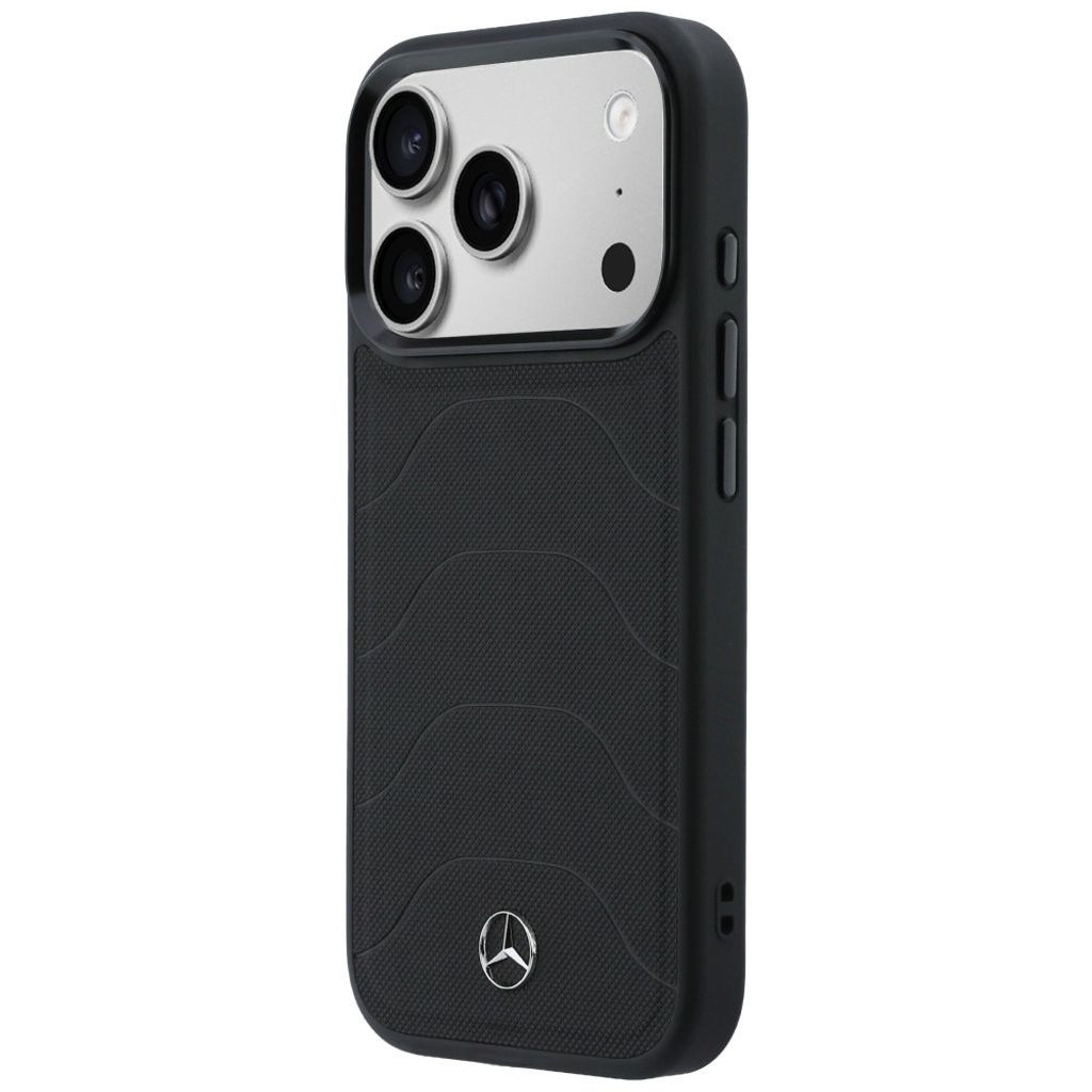 Mercedes Bow Lines MagSafe -kuori till iPhone 17 Pro Max - Musta