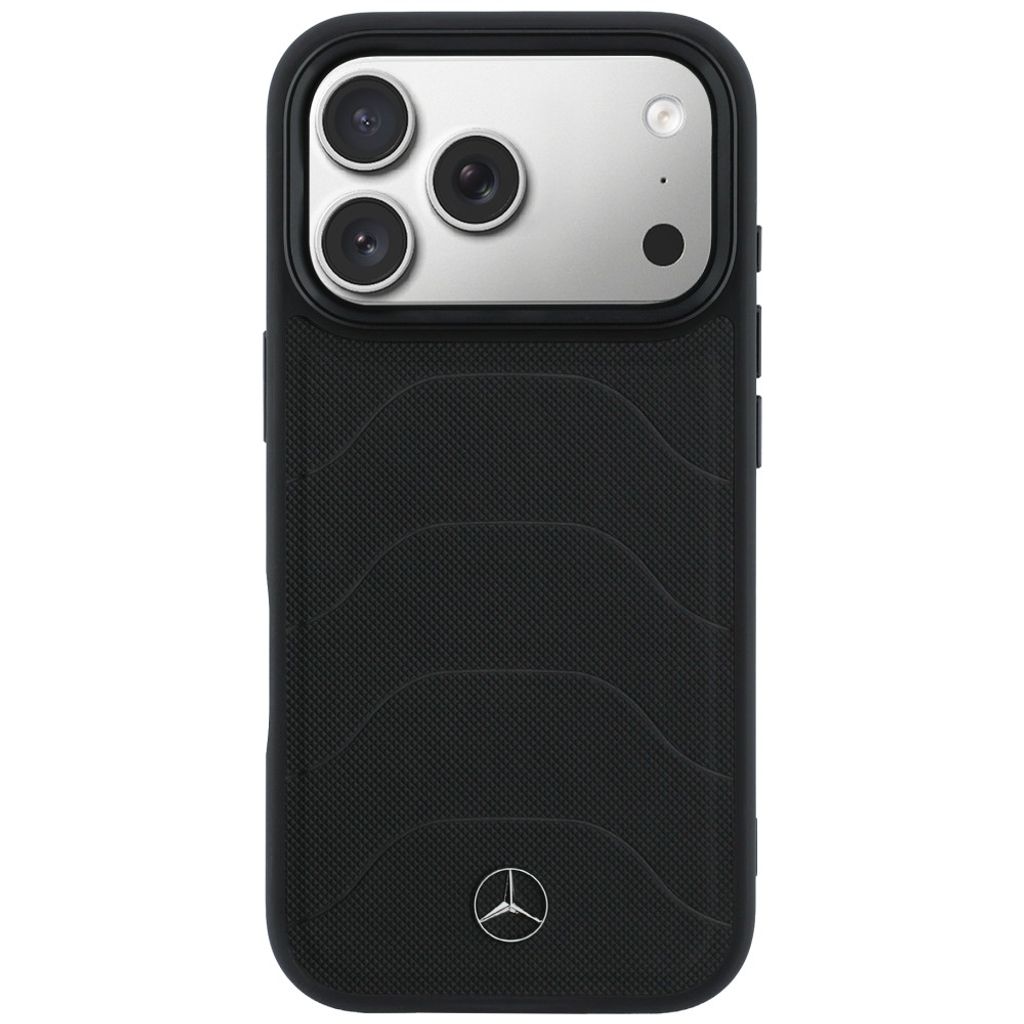 Mercedes Bow Lines MagSafe -kuori till iPhone 17 Pro Max - Musta