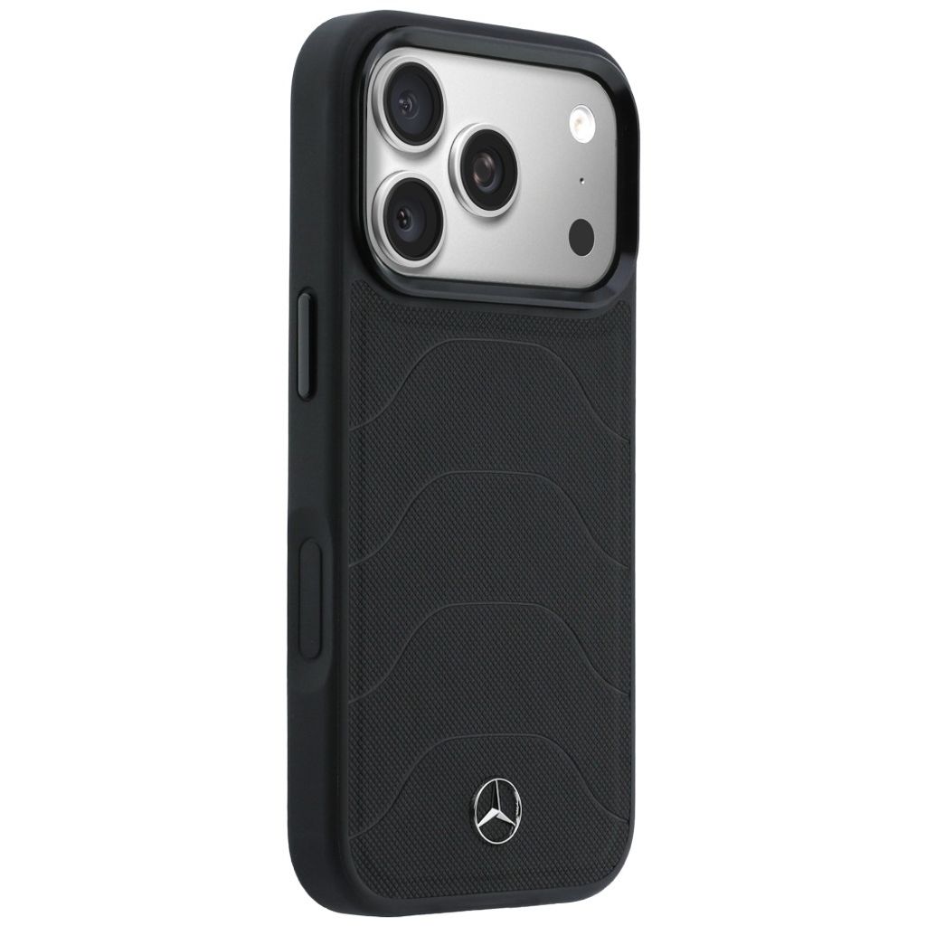 Mercedes Bow Lines MagSafe -kuori till iPhone 17 Pro Max - Musta