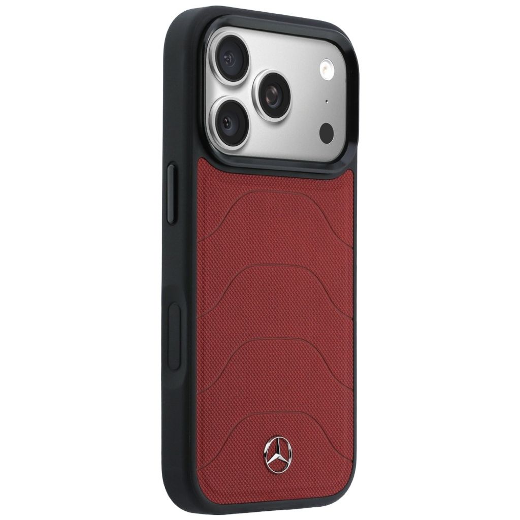 Mercedes Bow Lines MagSafe -kuori till iPhone 17 Pro Max - Punainen