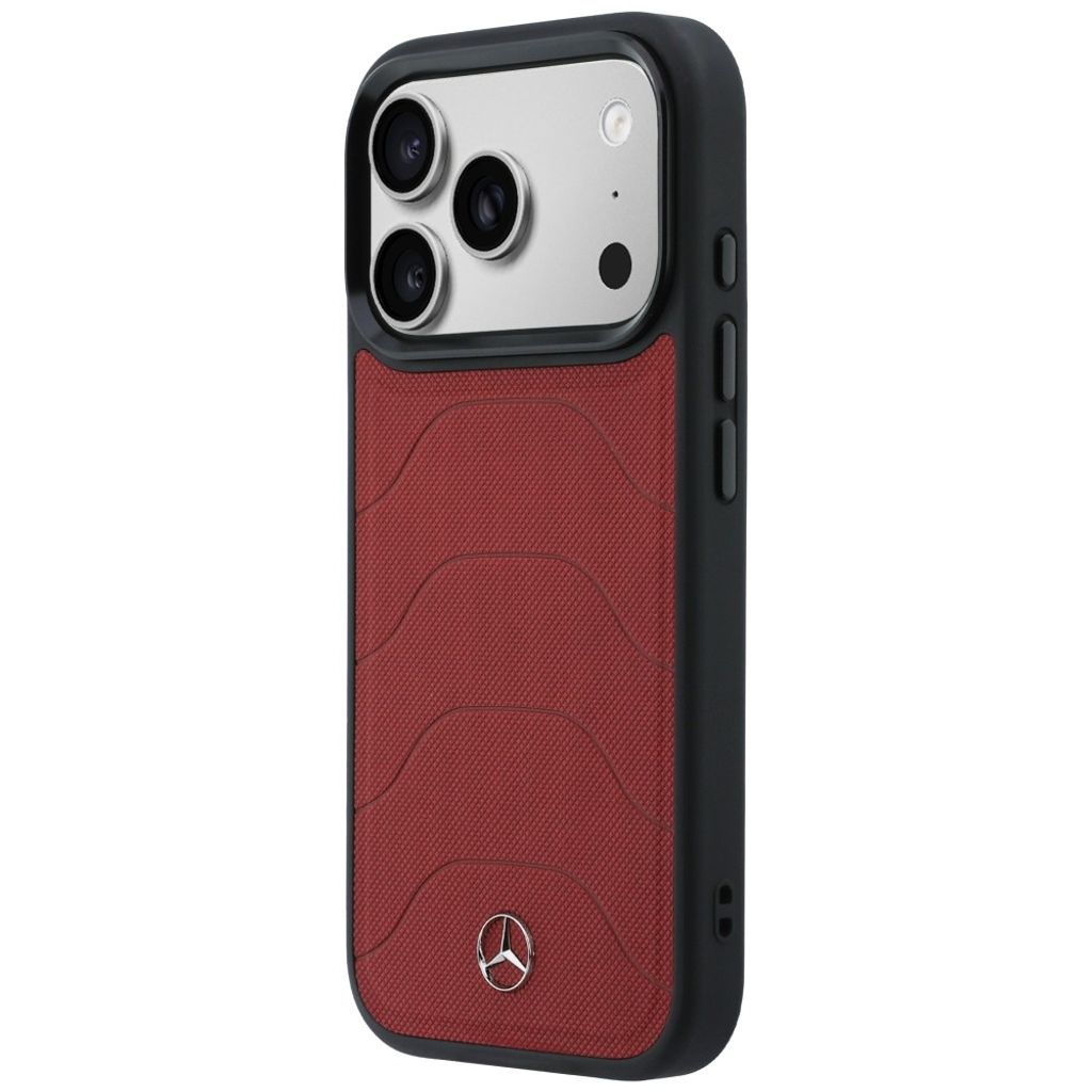 Mercedes Bow Lines MagSafe -kuori till iPhone 17 Pro Max - Punainen