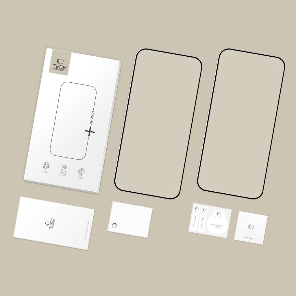 Tech-Protect Glass Fit+ Näytönsuoja 2-pakkaus till Xiaomi 17T