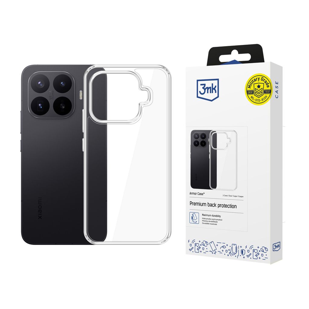 3mk Armor -kuori Xiaomi 17T Pro - Läpinäkyvä