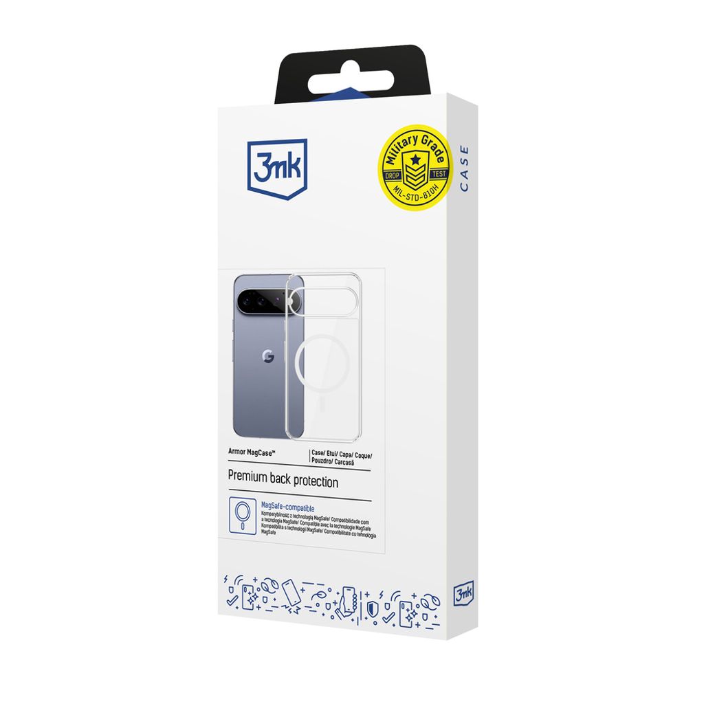 3mk Google Pixel 11 MagSafe Cover – Gennemsigtig