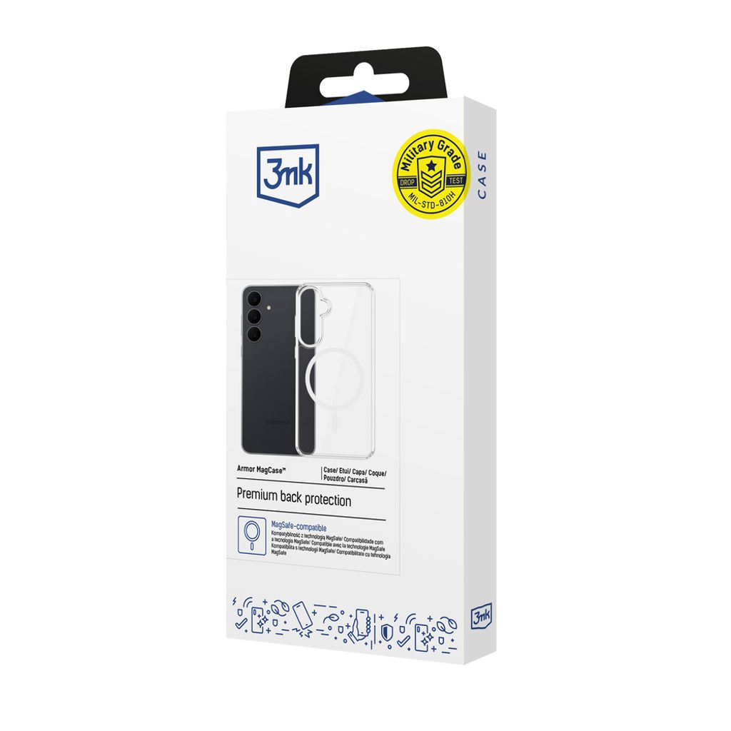3mk Armor MagCase Skal till Samsung Galaxy S26 FE - Transparent