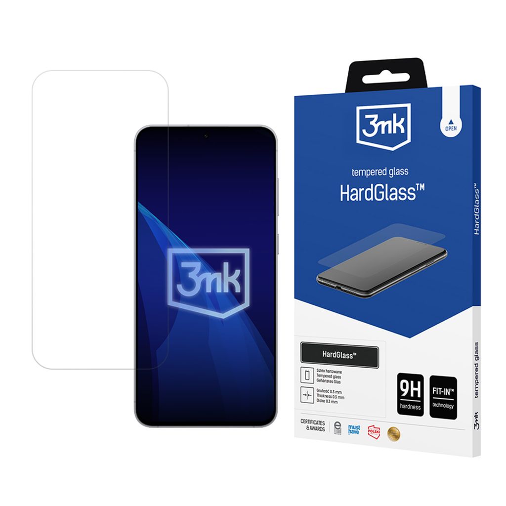 3mk HardGlass Skærmbeskyttelse til Samsung Galaxy S26 FE