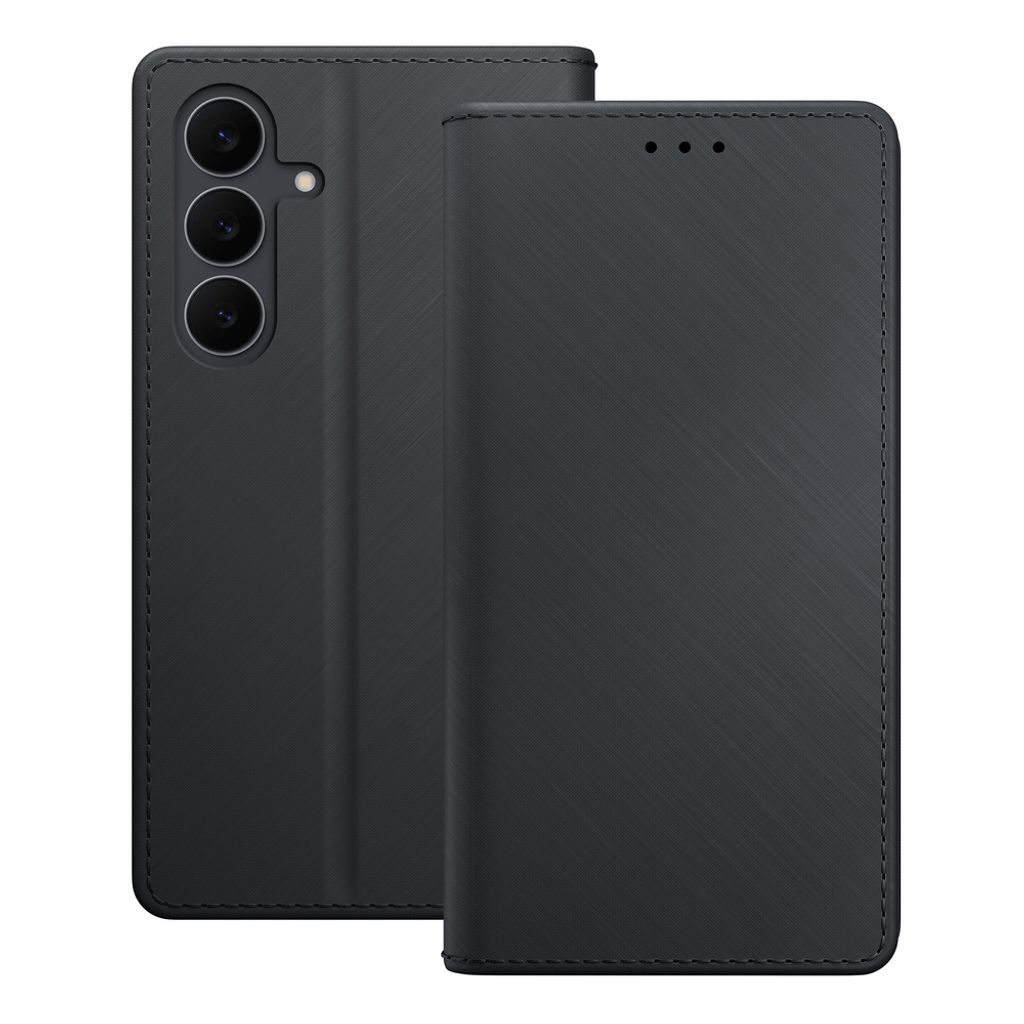 3mk Wallet -kotelo Samsung Galaxy S26 FE:lle - Musta
