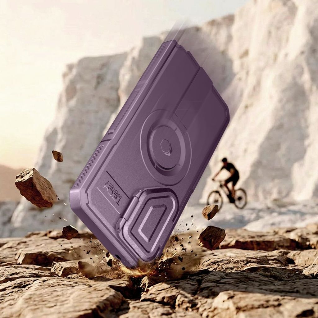 Tech-Protect Kevlar MagSafe -kuori 2-pakkaus Samsung Galaxy S26 Ultra:lle - Musta