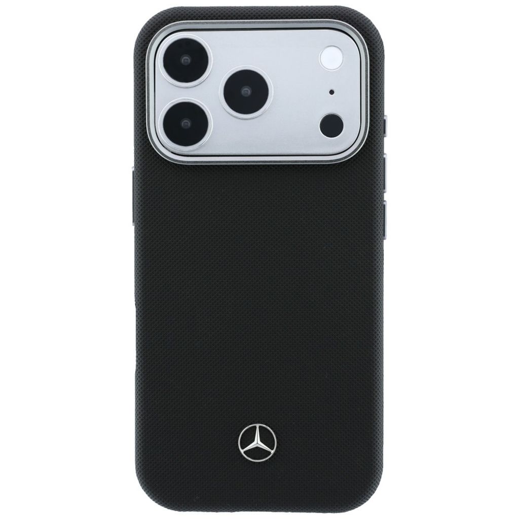 Mercedes Grill Pattern MagSafe -kuori till iPhone 17 Pro - Musta