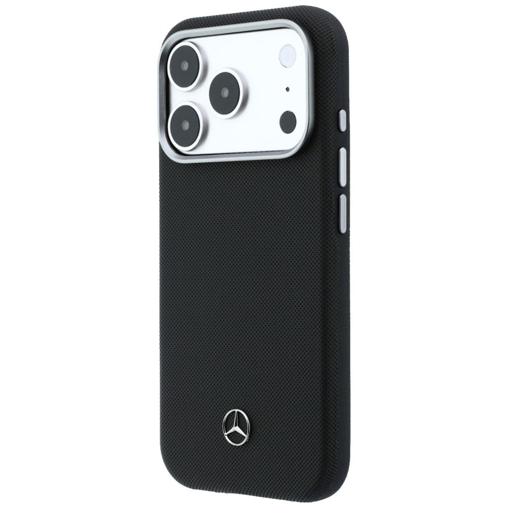 Mercedes Grill Pattern MagSafe -kuori till iPhone 17 Pro - Musta