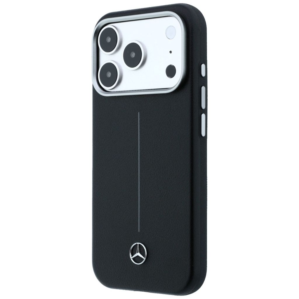 Mercedes Iconic Line MagSafe -kuori till iPhone 17 Pro - Musta