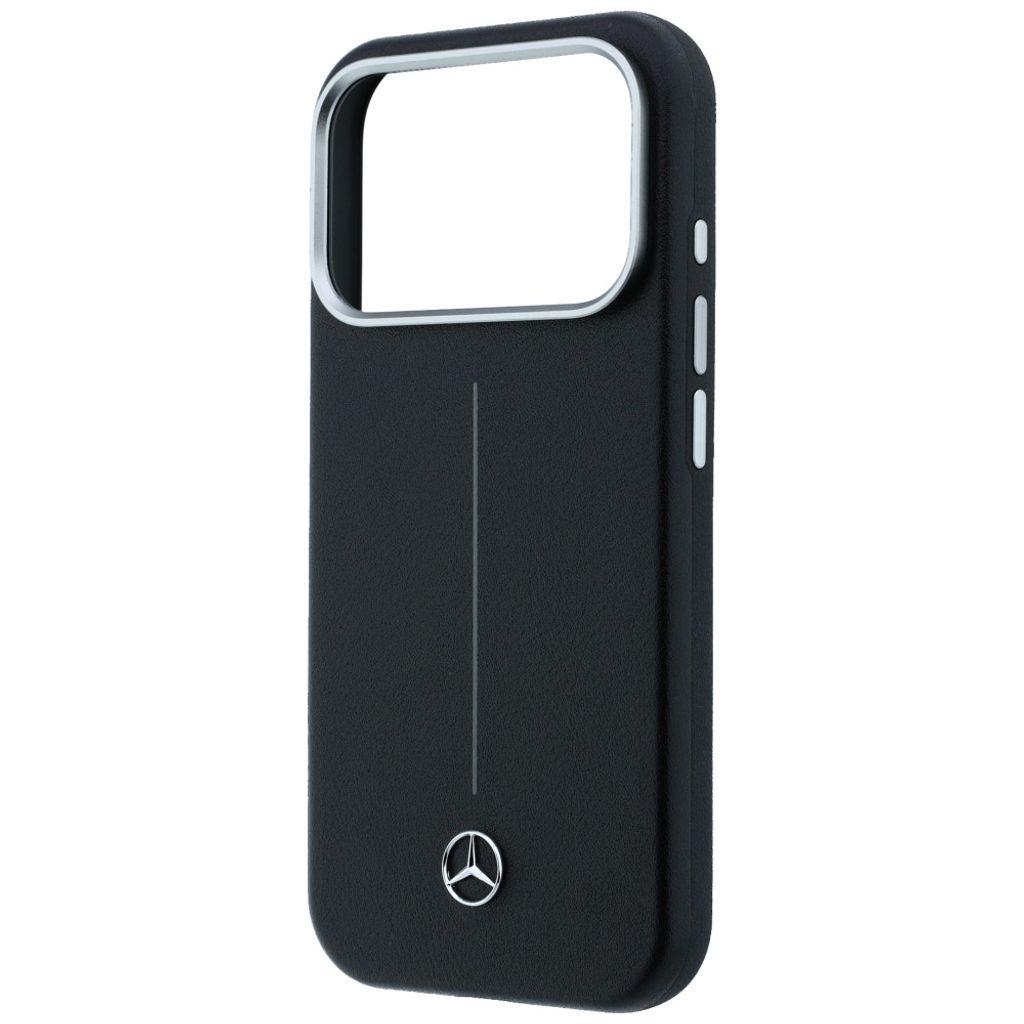 Mercedes Iconic Line MagSafe -kuori till iPhone 17 Pro - Musta