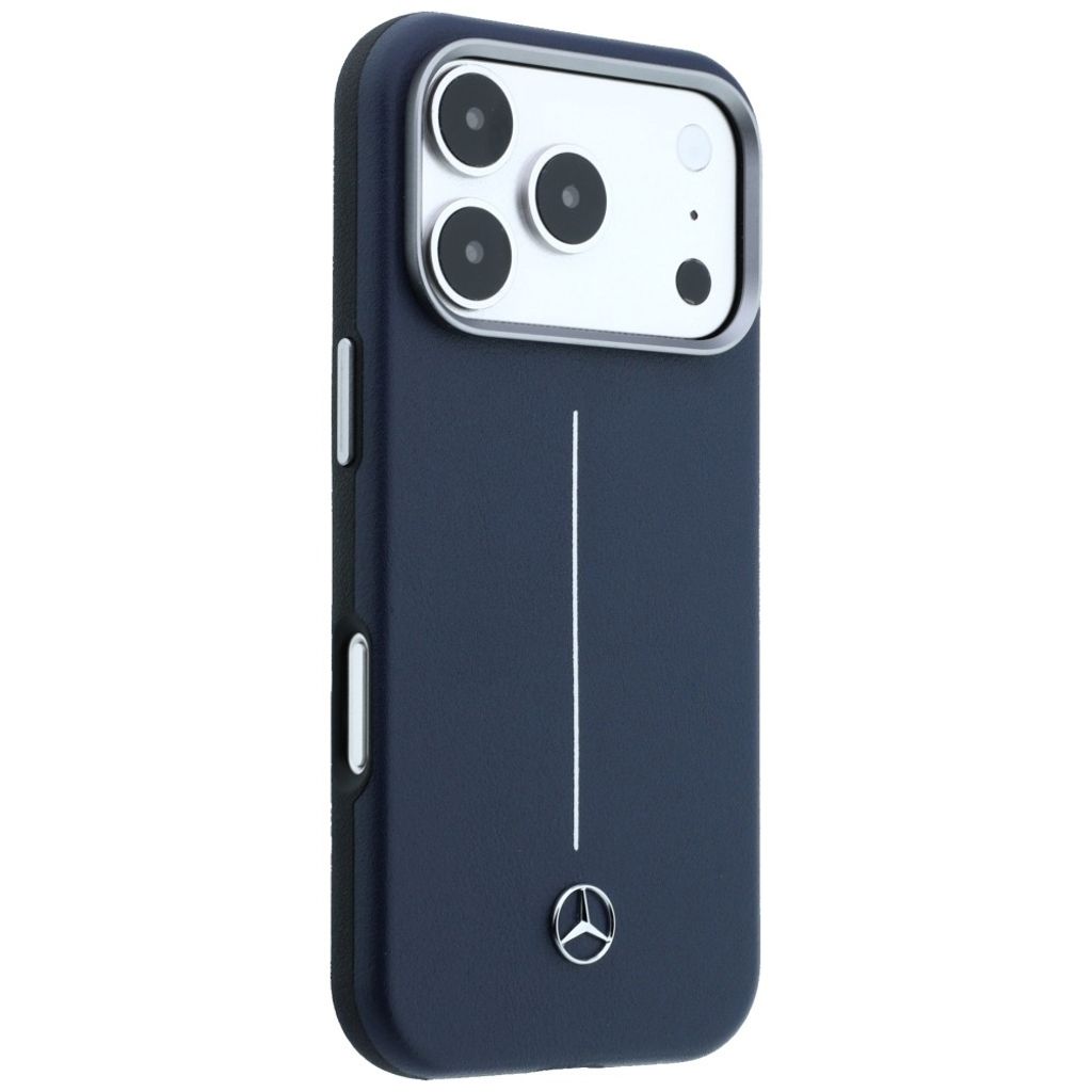 Mercedes Iconic Line MagSafe -kuori till iPhone 17 Pro - Sininen