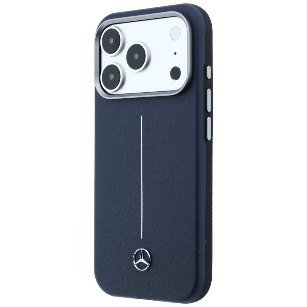 Mercedes Iconic Line MagSafe -kuori till iPhone 17 Pro - Sininen