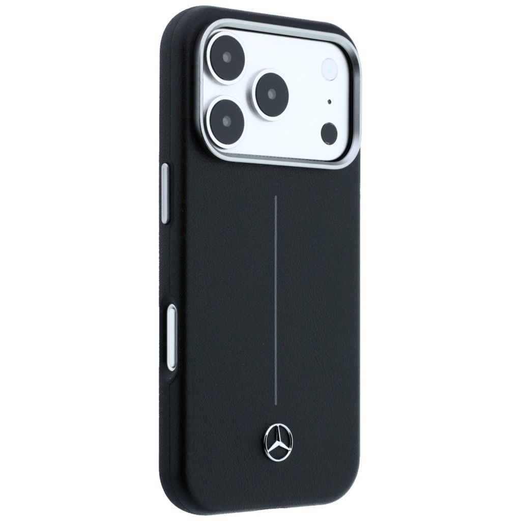 Mercedes Iconic Line MagSafe -kuori till iPhone 17 Pro Max - Musta