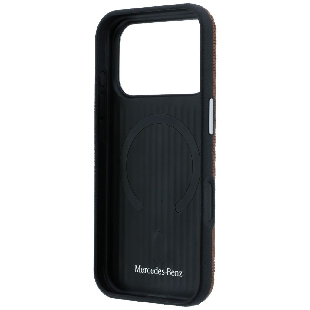 Mercedes Wood Effect MagSafe -kuori till iPhone 17 Pro - Ruskea