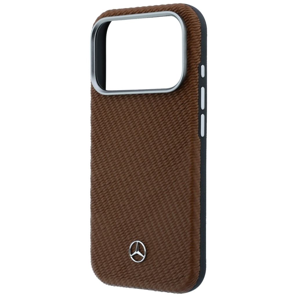 Mercedes Wood Effect MagSafe -kuori till iPhone 17 Pro - Ruskea