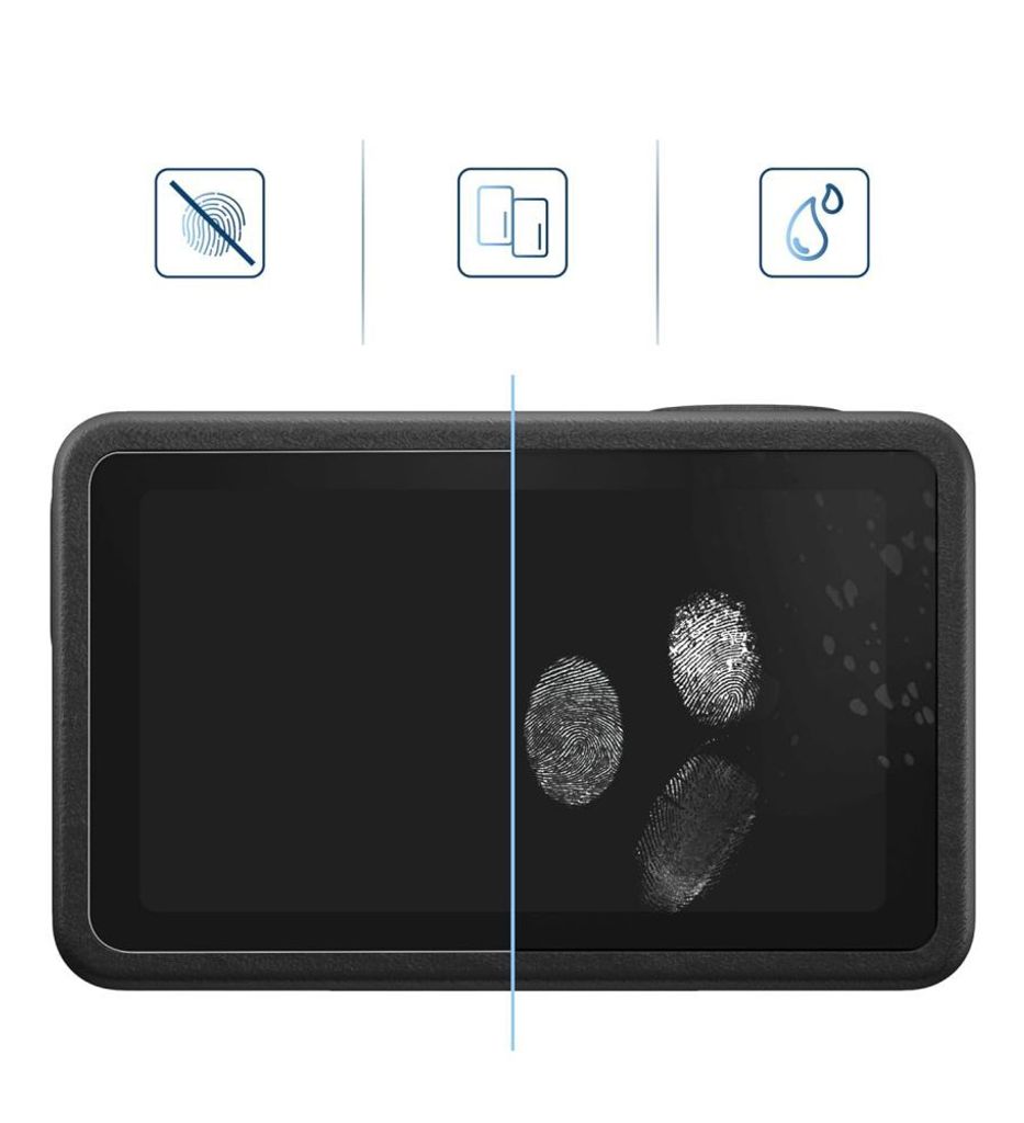 Tech-Protect Glass Fit+ 2-pak skærmbeskyttelse til DJI Osmo Action 6