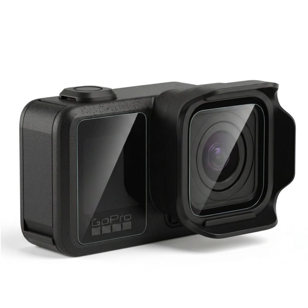 Tech-Protect Foil & Glass Fit+ 2-pak skærmbeskyttersæt til GoPro Mission 1 / Pro