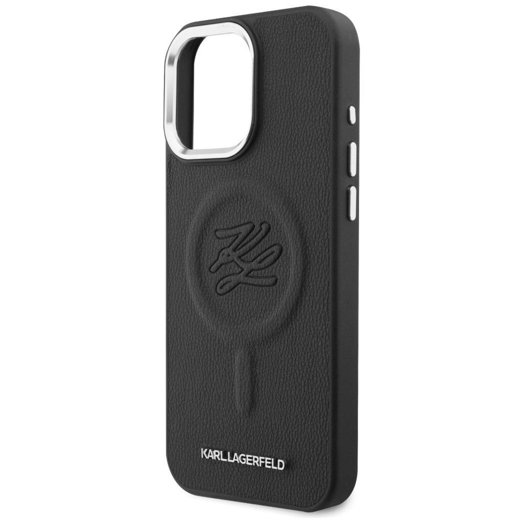 Karl Lagerfeld Embossed Ring Initials MagSafe Skal Samsung Galaxy S26 - Svart