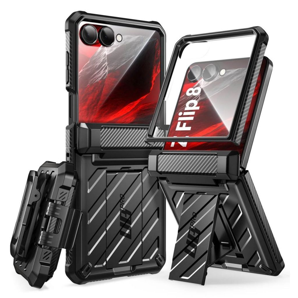 Supcase Samsung Galaxy Z Flip 8 Deksel Beetle Pro – Svart