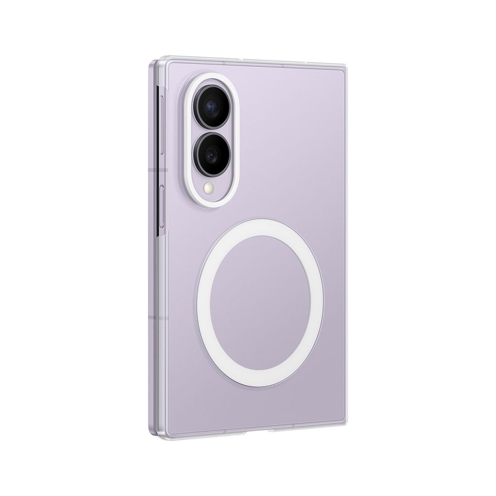 Samsung Galaxy Z Fold 8 Magnet Cover + 2 stk antirefleksfilm - Gennemsigtig