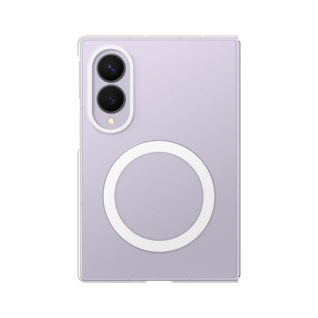 Samsung Galaxy Z Fold 8 Magnet Cover + 2 stk antirefleksfilm - Gennemsigtig