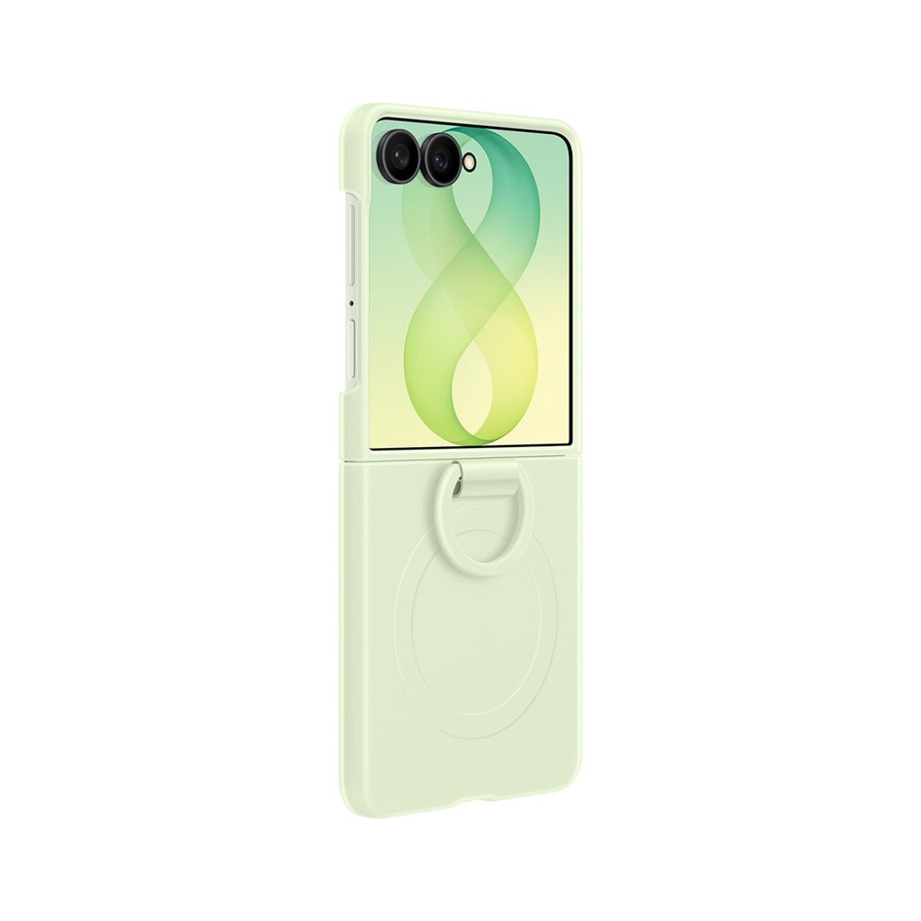 Samsung Galaxy Z Flip 8 Cover med Ring og MagSafe - Grøn