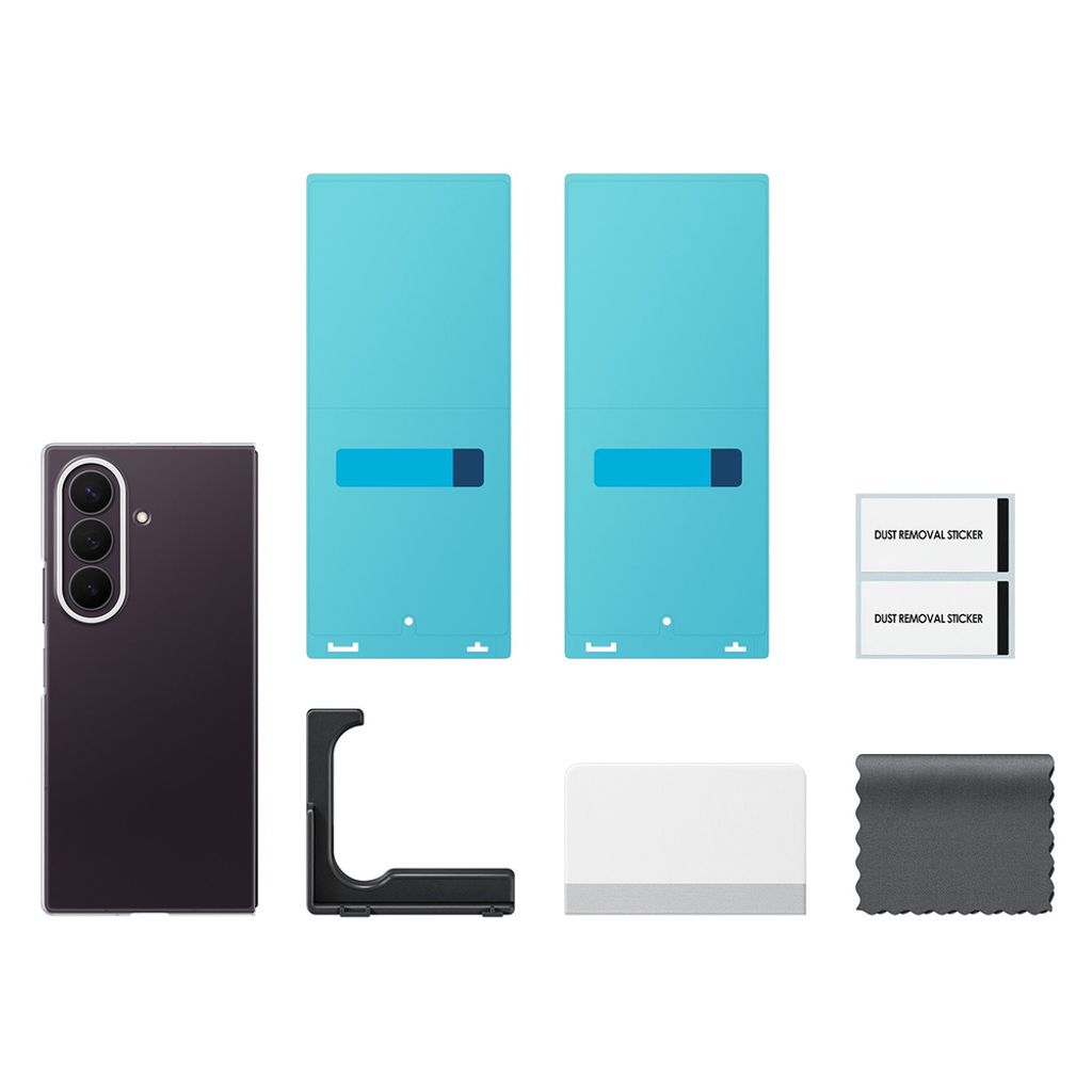 Samsung Galaxy Z Fold 8 Ultra Cover + 2 stk. anti-refleks film – Gennemsigtig