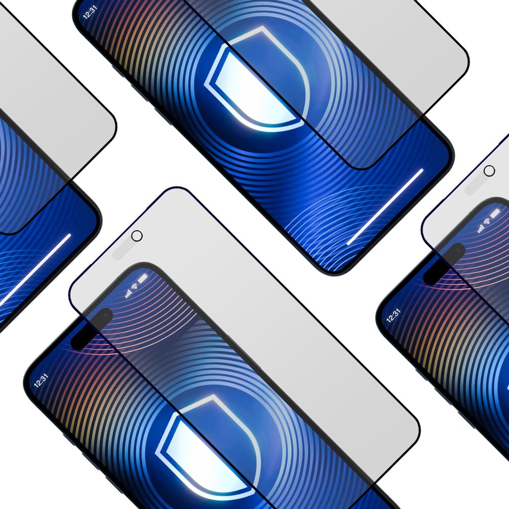 3mk HardGlass Matt Max Privacy -näytönsuoja  iPhone 18 Pro/17 Pro:lle