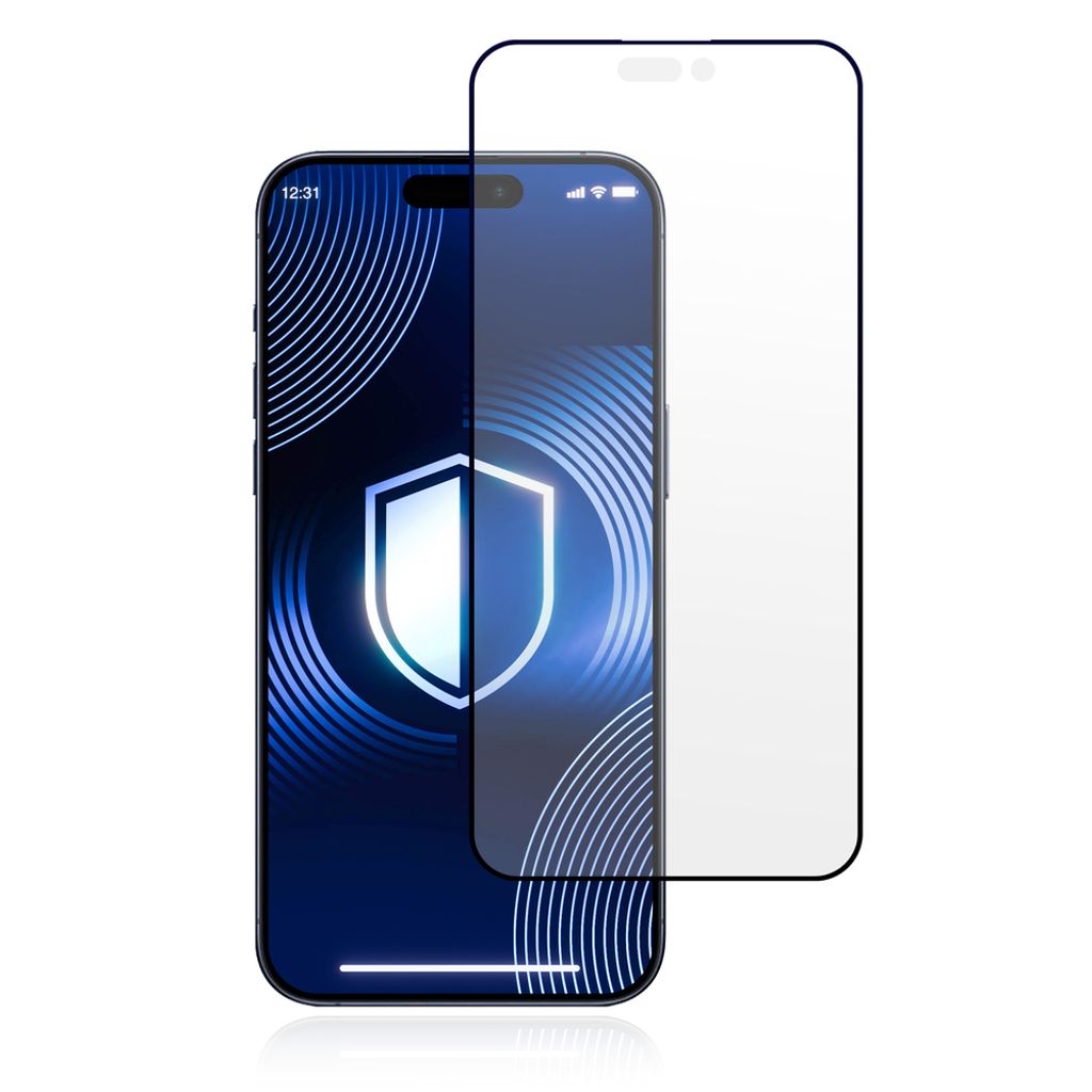 3mk HardGlass Matt Max -näytönsuoja iPhone 18 Pro/17 Pro:lle