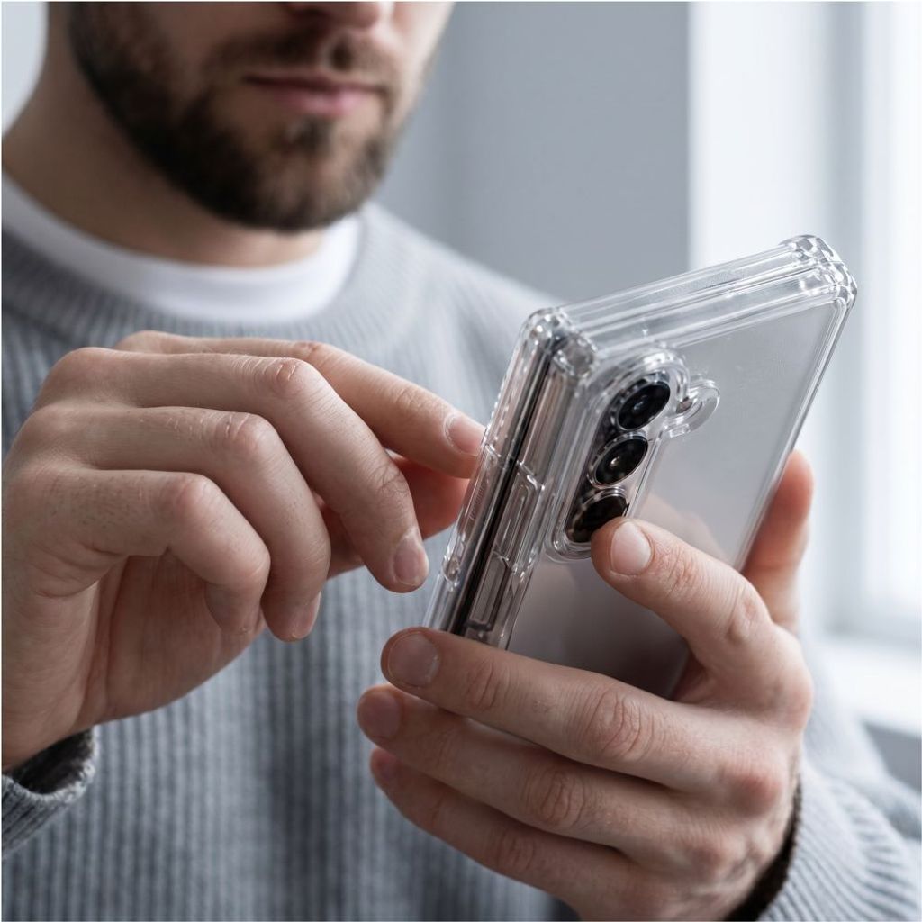 Tech-Protect Samsung Galaxy Z Fold 8 Ultra Cover Hybrid - Gennemsigtig